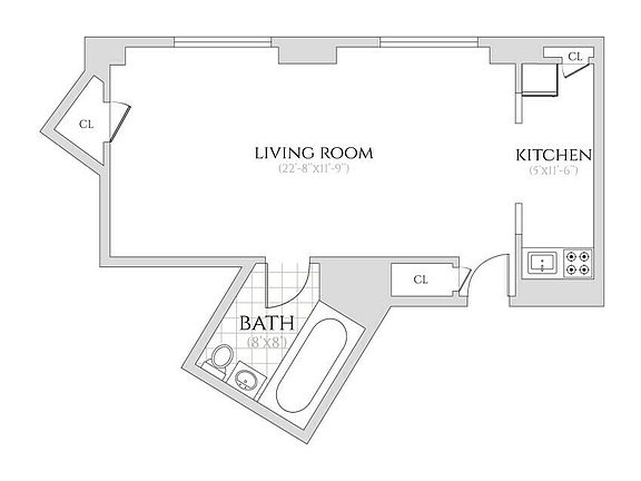 2nd image of 160 W 71st St APT 18M