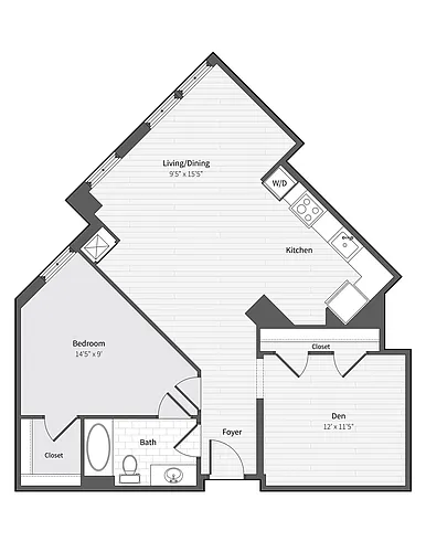 Floor plan 11s17 1BR/1BA