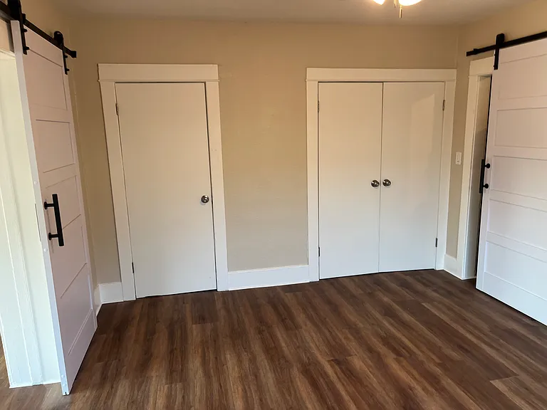 Bedroom 1 has 2 spacious closets.
