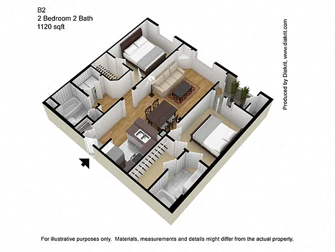 Floor plan B2
