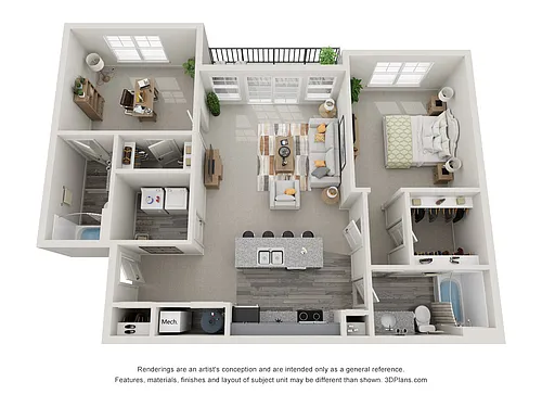 Floor plan The Allegro