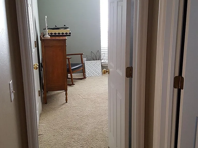 Hallway looking into guest bedroom East