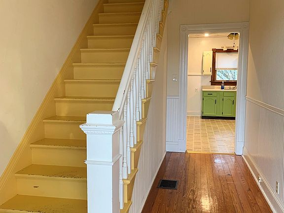 Entrance Corridor (Kitchen at end, Living Room on left, Bathroom on right--non visible)