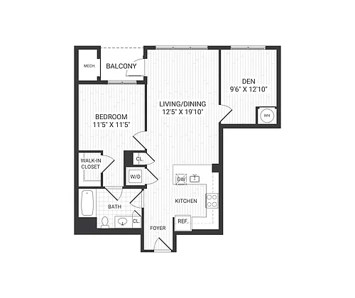 Floor plan A9D