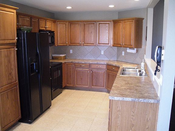 Lots of counter space and cabinets space  KItchen appliances included