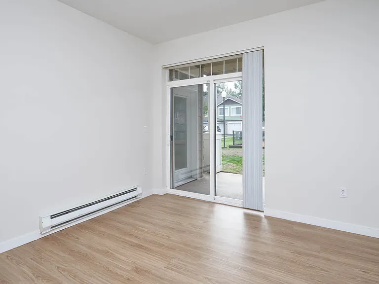 Bedroom with Patio and Hard Surface Flooring