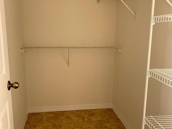 Master walk-in closet