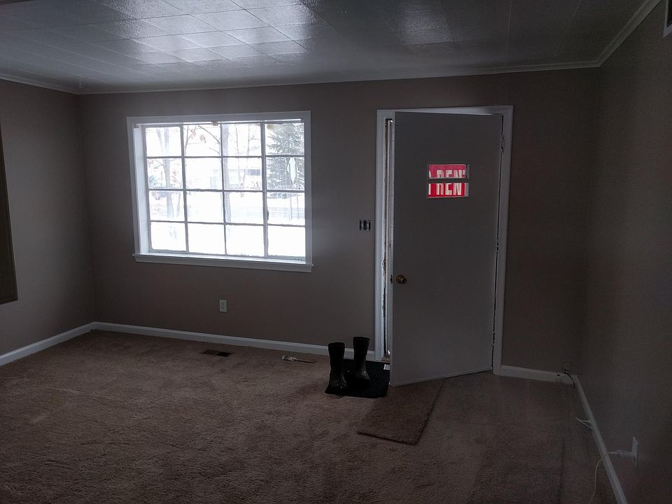 front entrance and living room