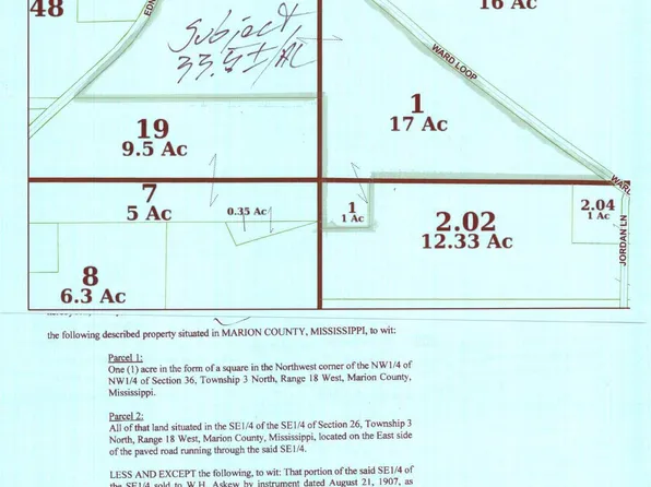 0 Edna Rd, Columbia, MS 39429