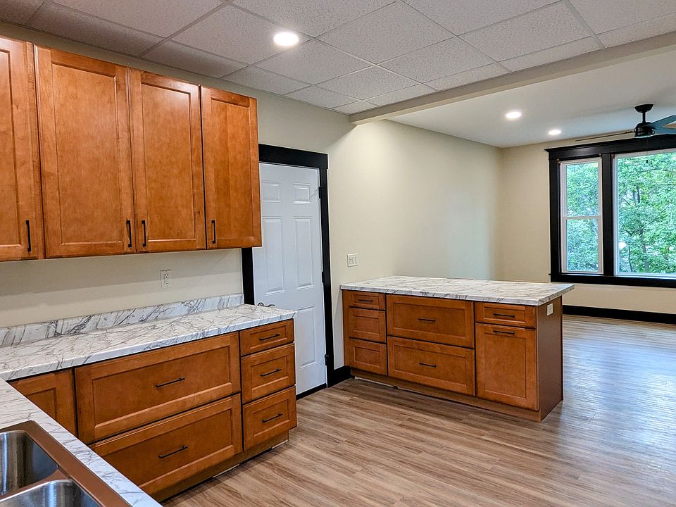 Kitchen & Living Room. Everything is newly renovated.