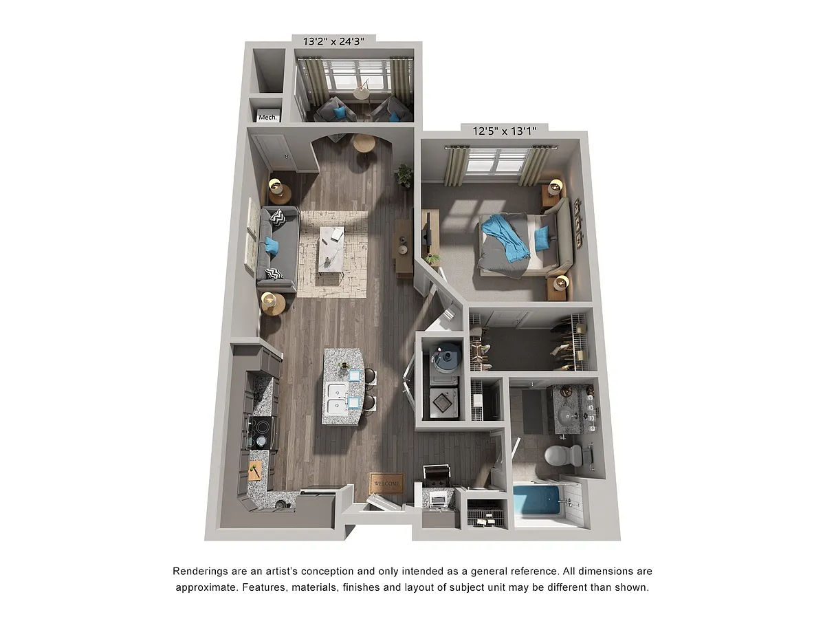 Floor plan Hickory
