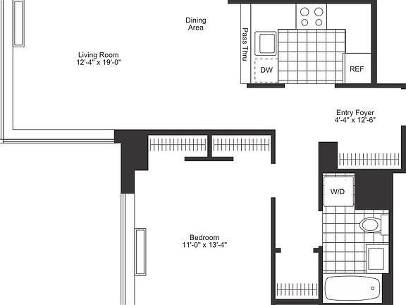 2nd image of 130 W 15th St APT 11M
