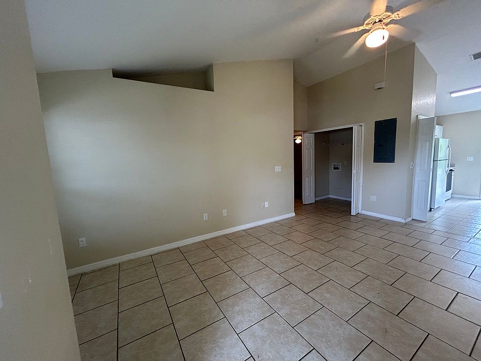 Living room looking at the laundry room