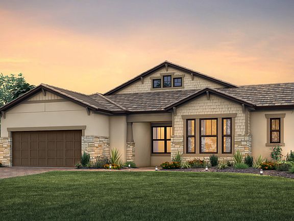 Exterior C2B with stone detail