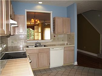 Kitchen with Pass Thru to Dining Room