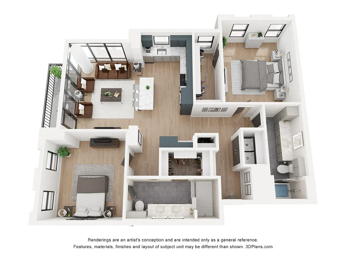 Floor plan B2