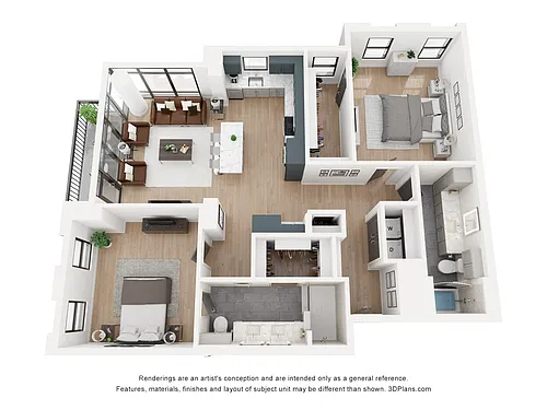 Floor plan B2