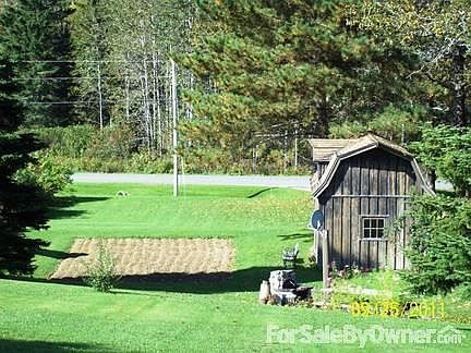 outbuilding, fireplace, garden area