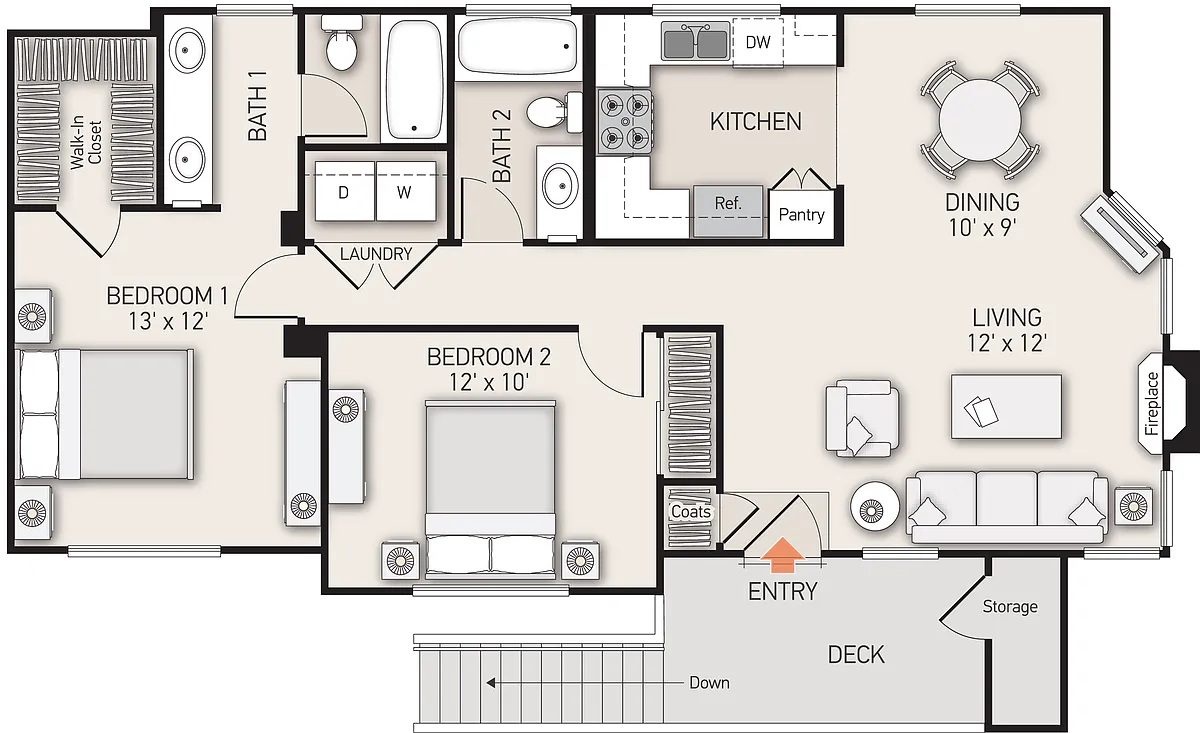 Floor plan Plan A
