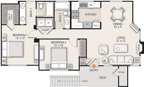 Floor plan Plan A