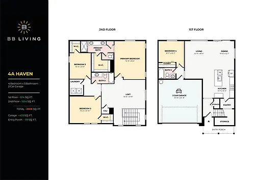 Floor plan 4A Haven
