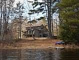 view from the pond
