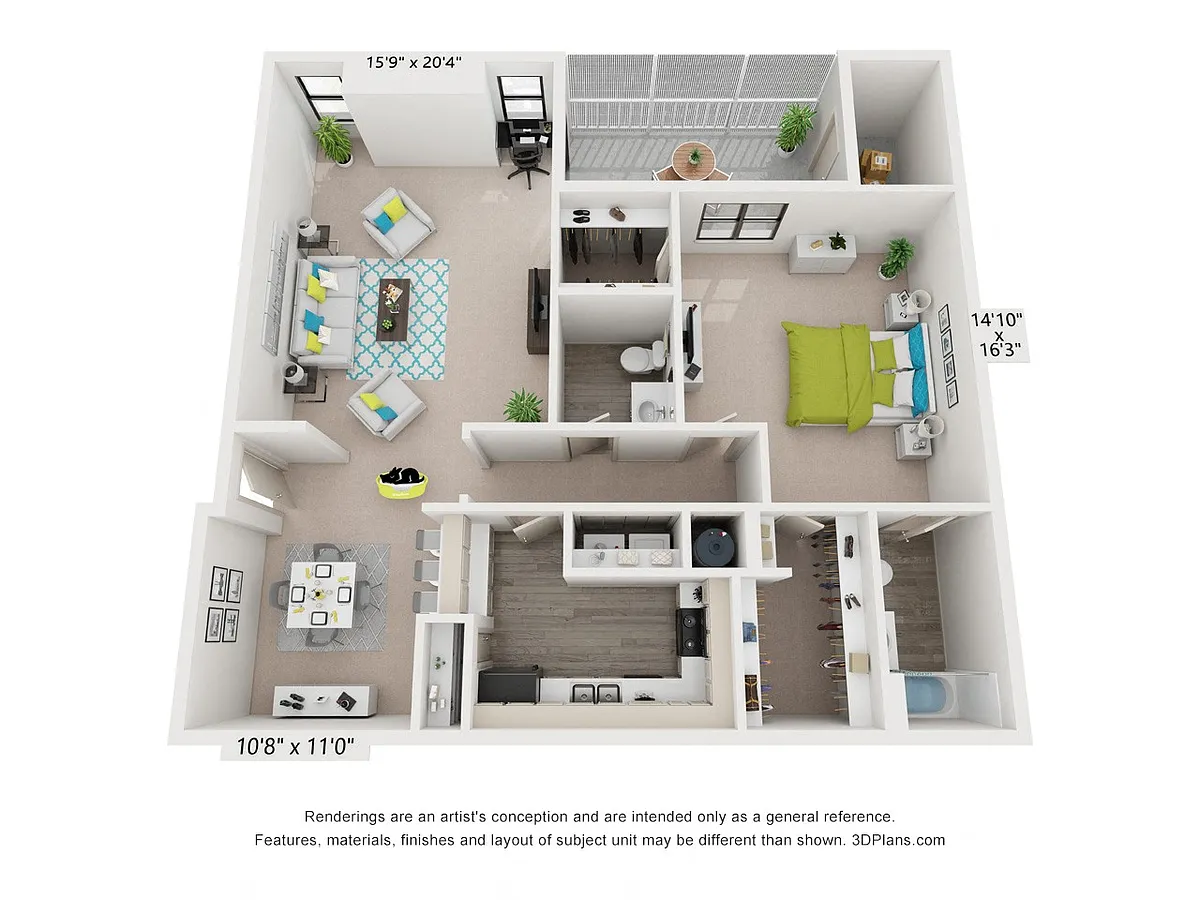 Floor plan The Bradford