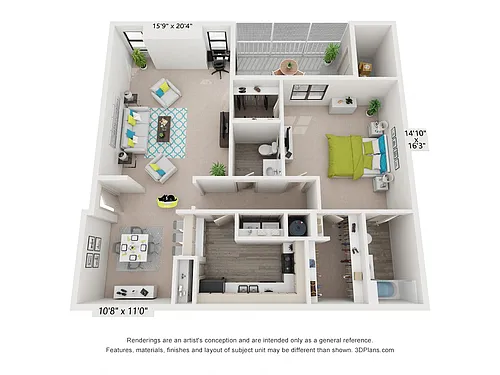 Floor plan The Bradford