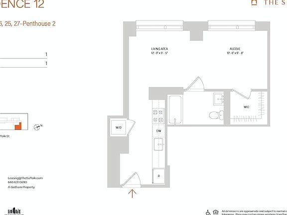 2nd image of 55 Suffolk St APT 1612