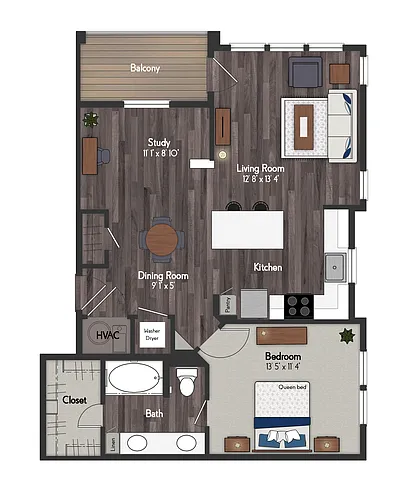 Floor plan Clapton