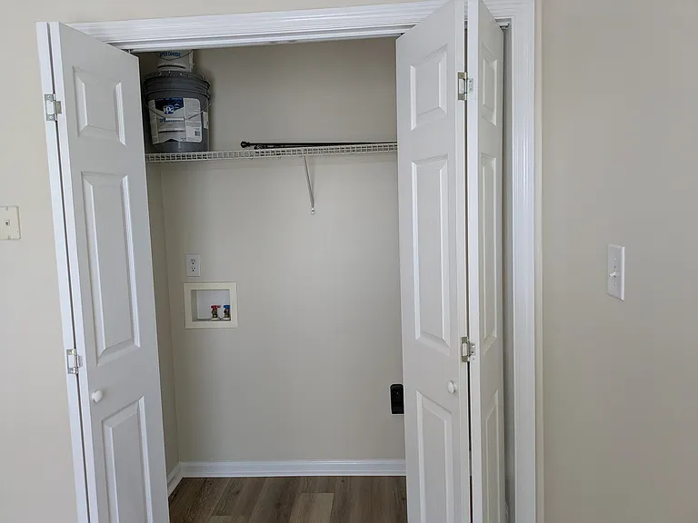 Laundry Closet off the breakfast nook