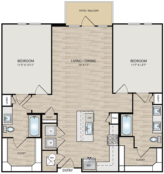 Floor plan B1