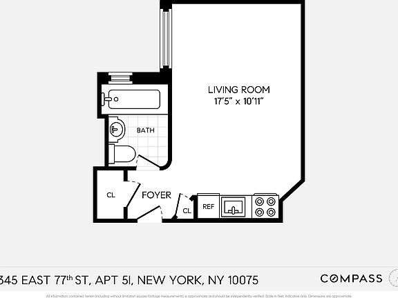 2nd image of 345 E 77th St APT 5I