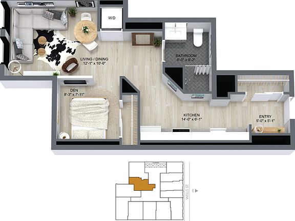 4th image of 334 S Wells St #1511