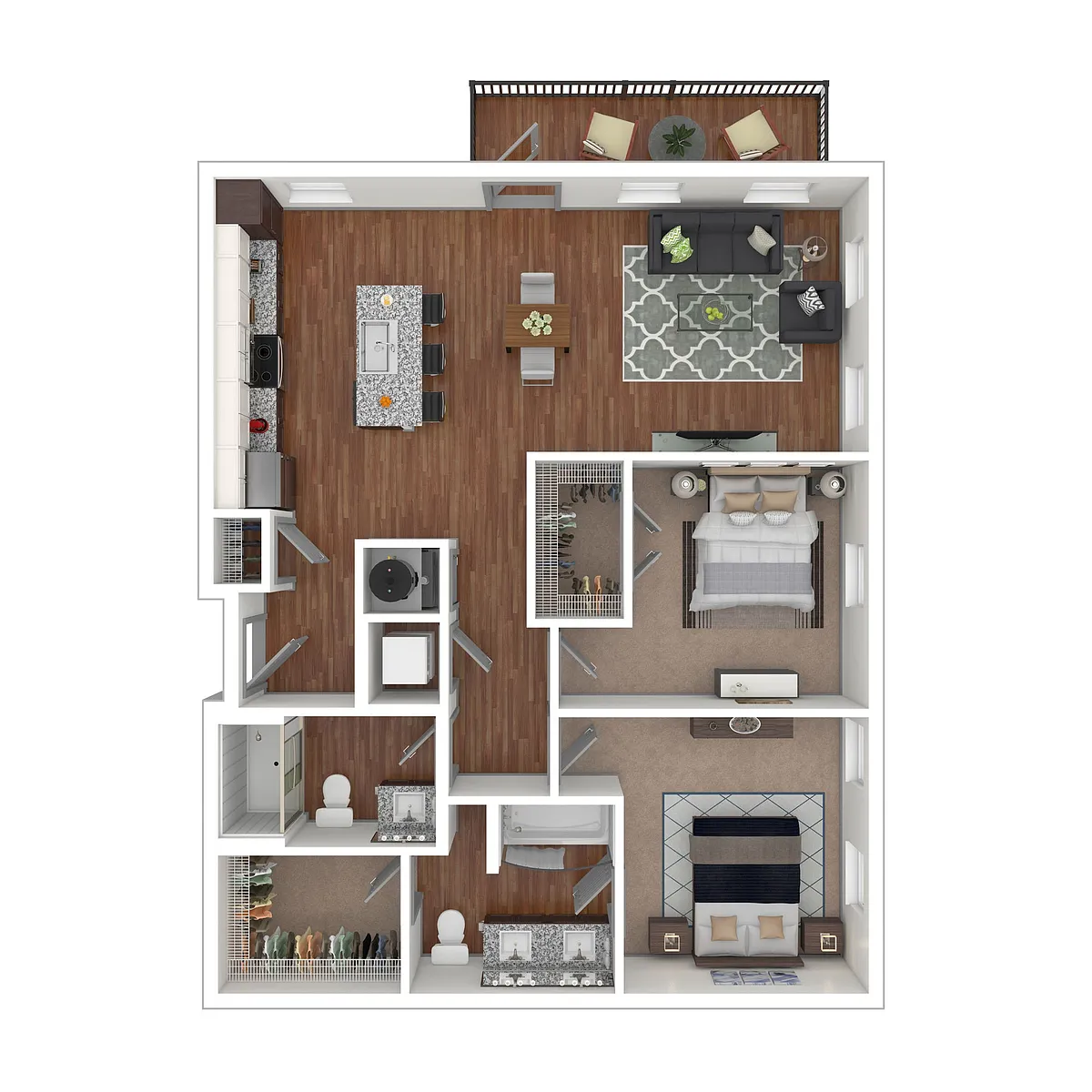 Floor plan Pinewood