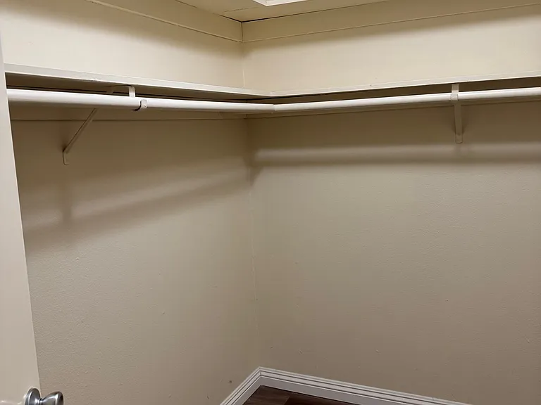 Left side walk in closet