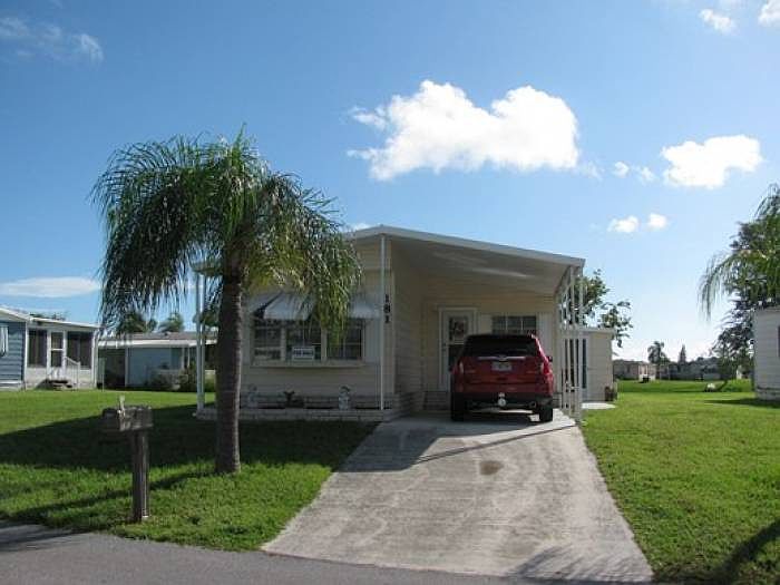 Front, facing west