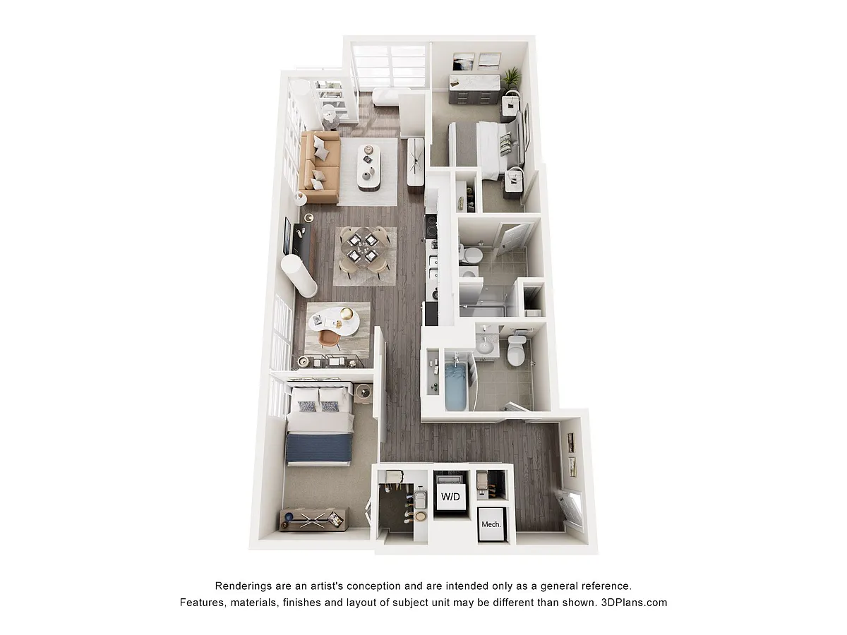 Floor plan B5D