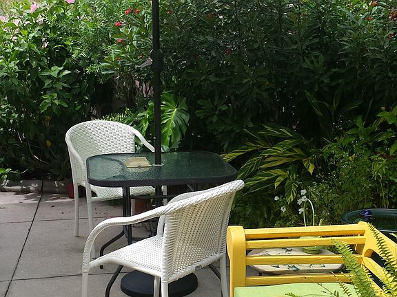 Courtyard garden