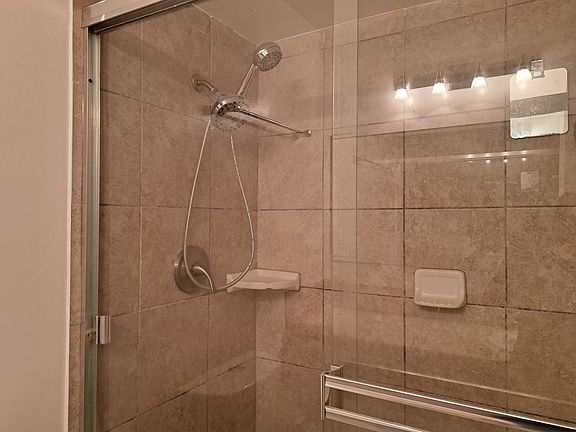 Master bathroom shower.