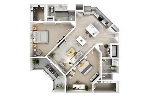Floor plan B3