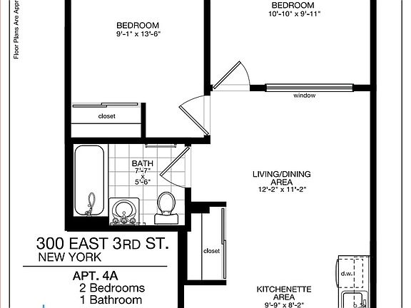 2nd image of 300 E 3rd St APT 4