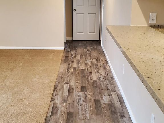 This is the entry to the bedroom, bathroom and laundry room.