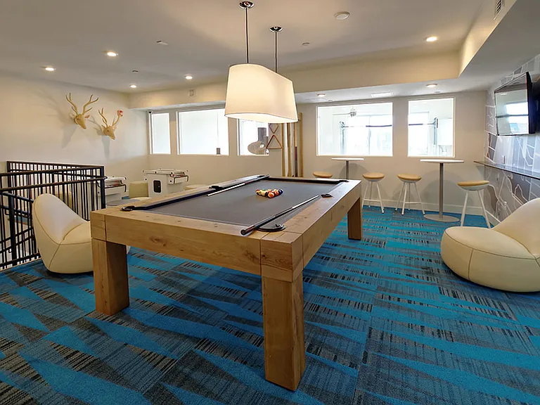 Billiards room