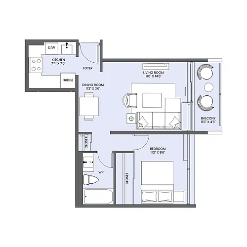 Floor plan Freesia