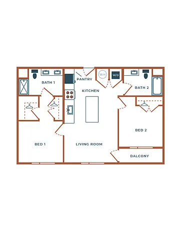 Floor plan B3
