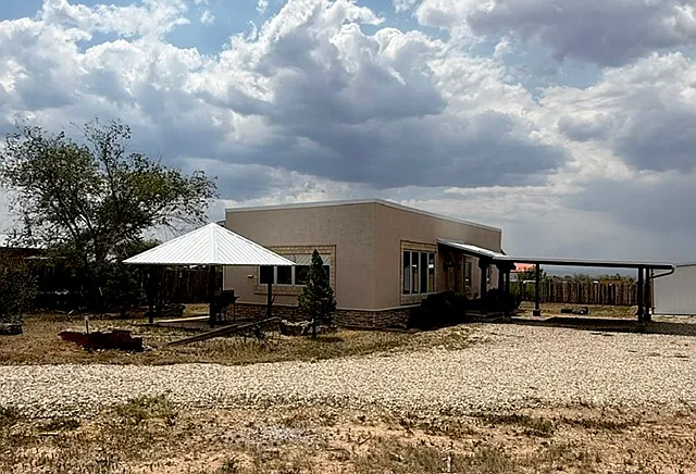 exterior with gazebo