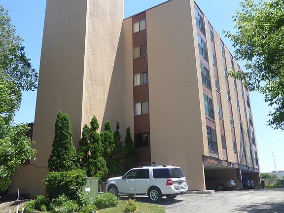 Apartment Building - West Side View