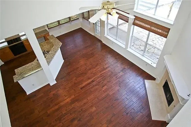 Main floor view from above