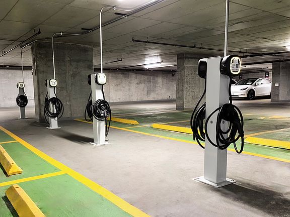 Charge your EV at our dedicated charging stations